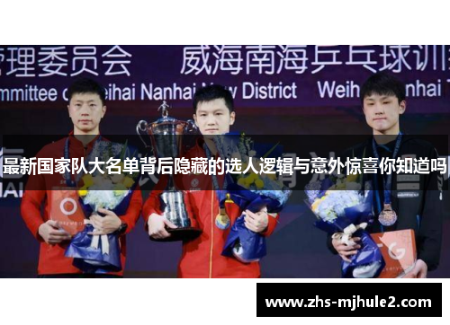 最新国家队大名单背后隐藏的选人逻辑与意外惊喜你知道吗
